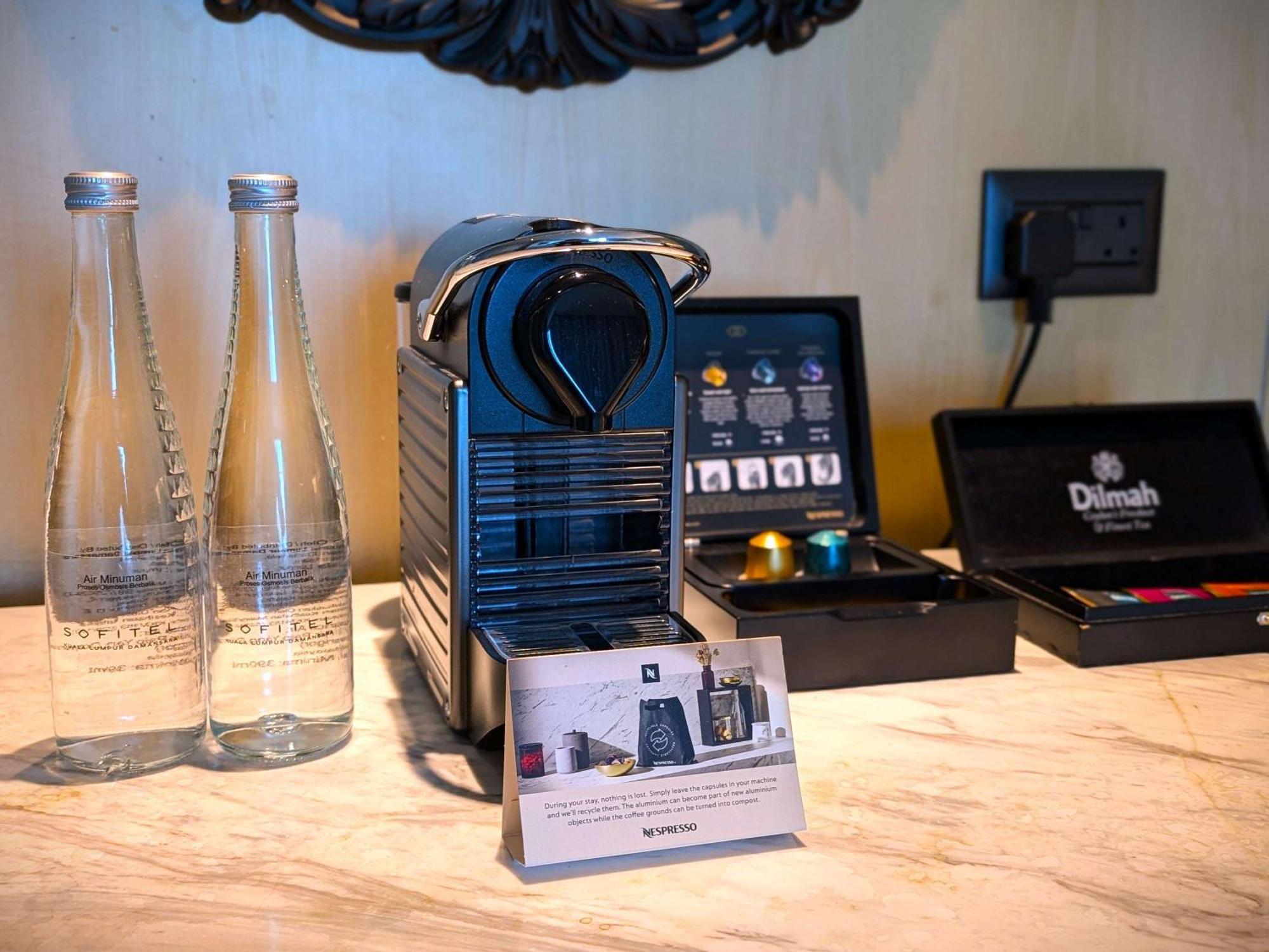 Sofitel Kuala Lumpur Damansara Hotel Exterior photo A Nespresso machine